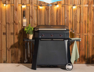 Cozze Rotate 17 gāzes picu cepeškrāsns ar rotējošu akmeni un LED apgaismojumu, 42,5 cm