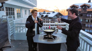 Augoust Atviri griliai Ugniavietė su ketaus kepimo plokštuma Augoust Brasero Plancha