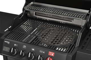 Enders Dujiniai griliai Dujinis Grilis Enders Monroe Pro 3 SIK Turbo Shadow su Turbo Zona ir Šonine Virykle, Grafito Spalvos