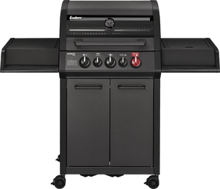 Enders Dujiniai griliai Dujinis Grilis Enders Monroe Pro 3 SIK Turbo Shadow su Turbo Zona ir Šonine Virykle, Grafito Spalvos