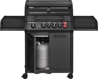 Enders Dujiniai griliai Dujinis Grilis Enders Monroe Pro 4 SIK Turbo Shadow su Turbo Zona ir Šonine Virykle, Grafito Spalvos