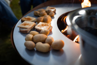 Feu Du Jardin Atviri griliai Lauko Ugniavietė Feu du Jardin Wave Rust, Ø 98 x 57 cm