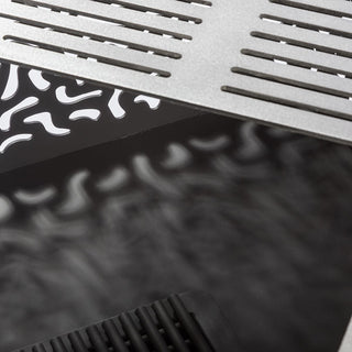 Feu Du Jardin Atviri griliai Lauko Ugniavietė su Kepimo Grotelėmis Feu du Jardin Carre 750 Black