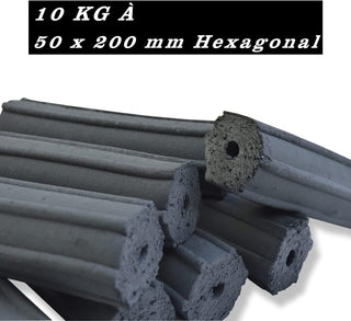 King Crocodile Kuras Presuoti kokoso kevalo anglies briketai King Crocodile, 10 kg