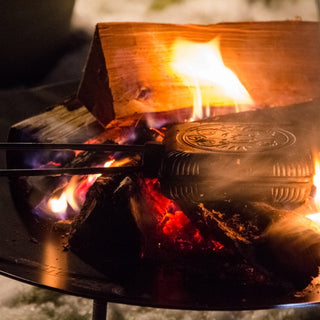 Petromax Indai iš ketaus Ketaus sumuštinių keptuvė PETROMAX su trumpa rankena, 11,5 x 11,5 cm