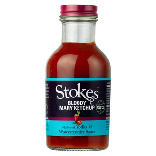Stokes Padažai Pomidorų padažas su degtine Stokes Bloody Mary Ketchup, 300 g