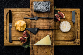 STYLE DE VIE Pjaustymas ir smulkinimas Sūrio ir sviesto peilių rinkinys STYLE DE VIE, 6 vnt., Juodas