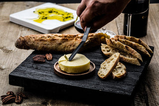 STYLE DE VIE Pjaustymas ir smulkinimas Sūrio ir sviesto peilių rinkinys STYLE DE VIE, 6 vnt., Juodas