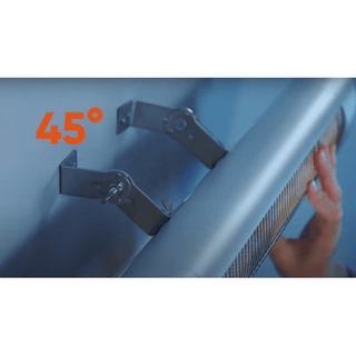 Veito Šildytuvas Infraraudonųjų spindulių šildytuvas Veito Blade S 2,5 kW, sidabrinis