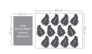 Napoleon Dujinis Grilis Phantom Rogue PRO-S 425, 2025 m., juodas matinis