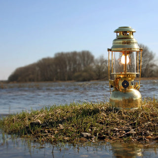 Petromax Apšvietimas Parafino lempa PETROMAX HK 500, chromas, aukštis 40 cm, 400 vatų šviesos srautas