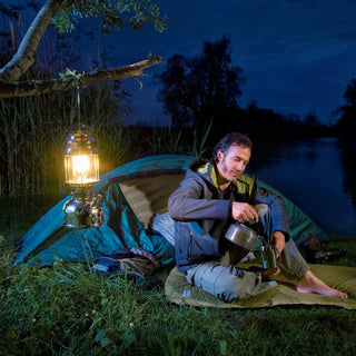 Petromax Apšvietimas Parafino lempa PETROMAX HK 500, žalvaris, aukštis 40 cm,  400 vatų šviesos srautas