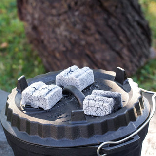 Petromax Indai iš ketaus Ketaus kepimo forma PETROMAX pyragui (su dangčiu) 23,8 x 16,3 x 23,8 cm