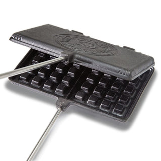 Petromax Indai iš ketaus Ketaus vaflių keptuvė PETROMAX, ilga rankena, 3 x 20 x 72 cm