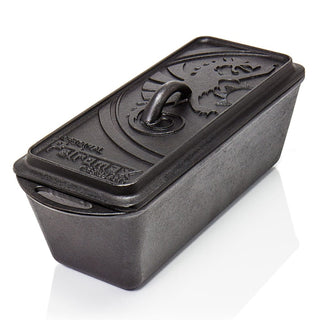 Petromax Indai iš ketaus Stačiakampis ketaus indas PETROMAX K4 su dangčiu, 13.4 x 13 x 13.5 cm, 2.4 l