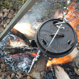 Petromax Indai iš ketaus Trikojis stovas PETROMAX Tripod, aukštis 88-144 cm, maksimali apkrova 40 kg