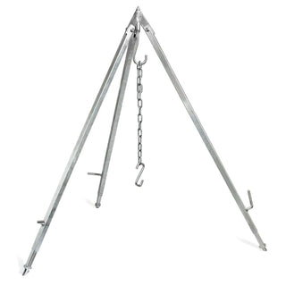 Petromax Indai iš ketaus Trikojis stovas PETROMAX Tripod, aukštis 88-144 cm, maksimali apkrova 40 kg