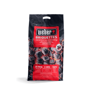 WEBER Kuras Presuoti anglies briketai WEBER, 8 kg