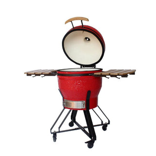 ZYLE Kamado griliai Anglinis kamado grilis ZYLE Large KS, raudonas, Ø 56 cm