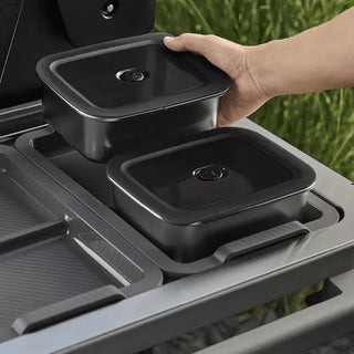Weber Works Prep and Serve Kit – serviravimo indų ir padėklų rinkinys
