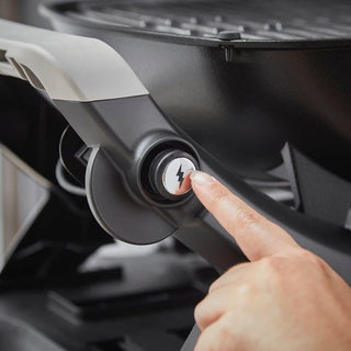 WEBER Q 1200N Gas Grill with Stand, 1501086 - WEBER - Evelostore