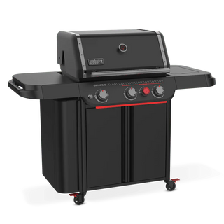 Weber Genesis E-330WR Stealth Edition – premium klasės dujinis grilis su sukamo iešmo sistema