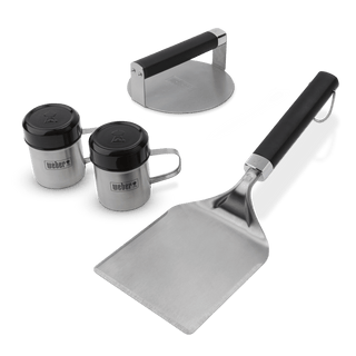 Weber plancha „smashed burger“ rinkinys, 3401364