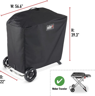 WEBER TRAVELER premium grill cover 7770 - WEBER - Evelostore
