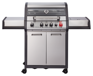 Enders Monroe Pro 4 SIK Turbo gaasigrill turbotsooniga ja külgküpsetajaga, terasevärvides