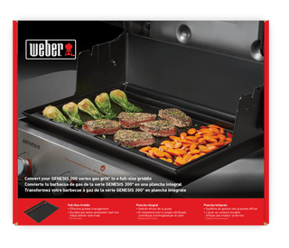 WEBER Genesis Full - Size Griddle – 400 series, 6792 - WEBER - Evelostore