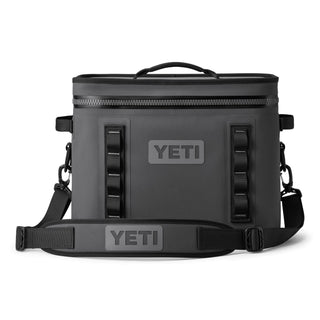 YETI Hopper Flip 18 Soft Cooler minkštas šaltkrepšis, Tamsiai pilka spalva