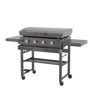 BroilChef Plancha gāzes grils ar emaljētu planča plāksni