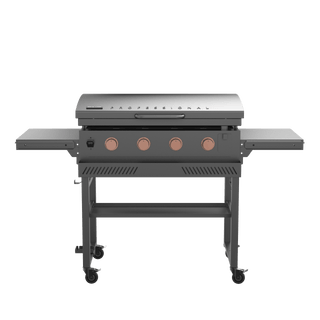 BroilChef Plancha gāzes grils ar emaljētu planča plāksni