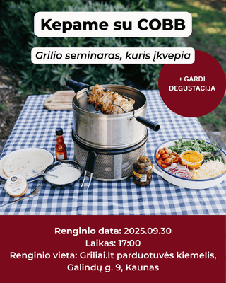 Cepšana ar COBB! Seminārs | Biļete | 24. jūlijs