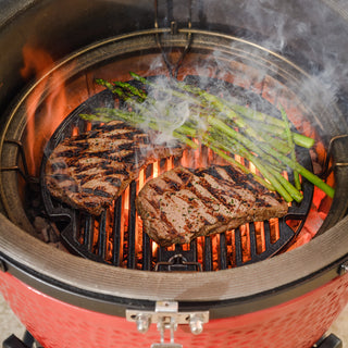 Anglinis kamado grilis Kamado Joe Big Joe III,  Ø 61 cm, raudonas