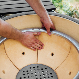 Kamado Joe Classic I, Ø 46 cm, sarkans