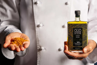 Muraglia Aromatics by Francesco Apreda aliejų rinkinys Red Pikkante ir Gold India, 2 x 100 ml