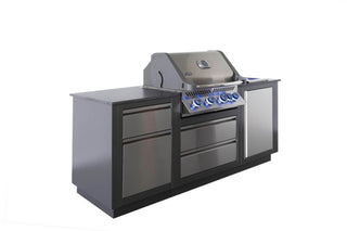 Napoleon OASIS 105 lauko virtuvė su Built-In Prestige 500 – nuotrauka 2