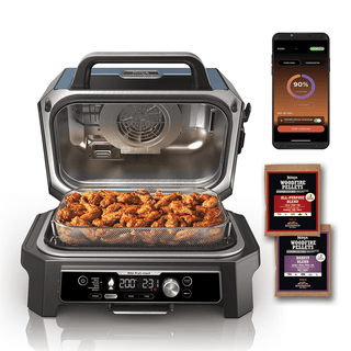 Ninja Woodfire Pro Connect XL, sinine/must - Elektriline väligrill - Image 4