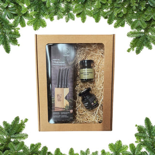 Rinkinys „Steiko meistro džiaugsmas“ – tai nepriekaištingos kokybės derinys, jungiantis LAGUIOLE Premium Line peilių eleganciją ir Kampoto pipirų iš Kambodžos autentišką charakterį.