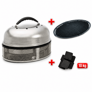 COBB Supreme grilio rinkinys su Griddle+ ir 10 kg briketų