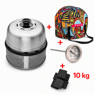 Reisi-/piknikugrill COBB Premier Air DELUXE, süsi, Ø33