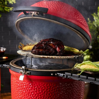 Kamado Joe Kamado griliai Anglinis kamado grilis Kamado Joe Classic III, Ø 46 cm, raudonas