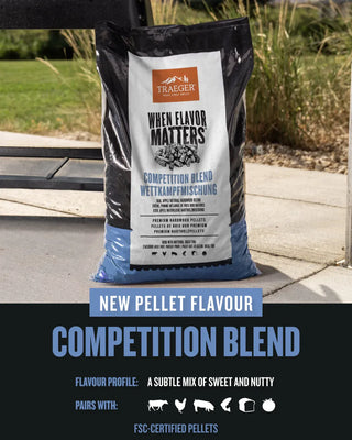 Puidugraanulid Traeger Competition Blend