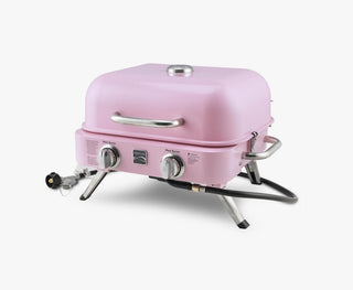 Kenmore 2 degiklių nešiojamas dujinis grilis - Pink / rožinė