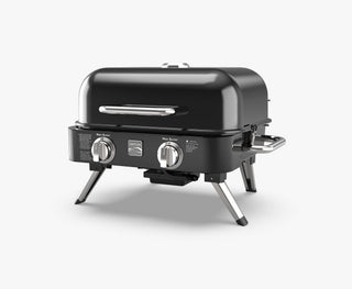 Kenmore 2 degiklių nešiojamas dujinis grilis - Black / juoda