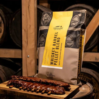 Traeger Kuras Medžio granulės TRAEGER Whiskey Barrel (viskio statinių), 9 kg