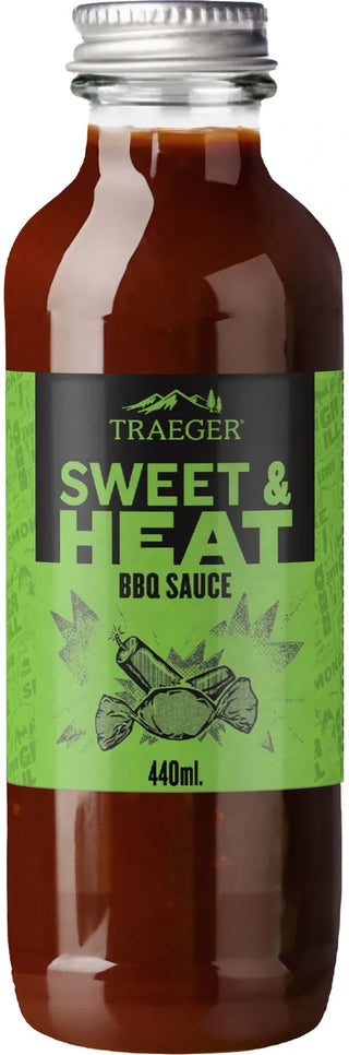 Traeger Sweet & Heat BBQ padažas, 440 ml