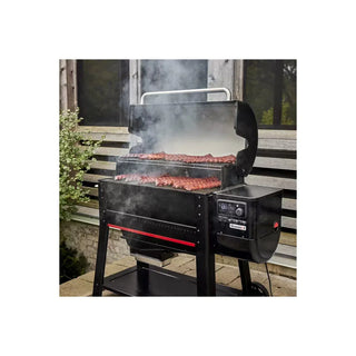 WEBER SEARWOOD XL 600 pellet grill - smokehouse