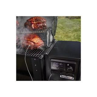 WEBER SEARWOOD XL 600 pellet grill - smokehouse